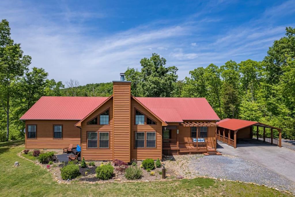 Lakefront With 3 King Beds, Pool Table, Arcade Barrel Dandridge Exterior photo